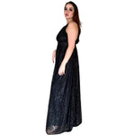 Cristal | Vestido de lentejuelas con escote