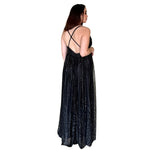 Cristal | Vestido de lentejuelas con escote
