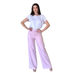 Eiza | Pantalón wide leg rosa