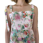 Francis | Vestido corto moños estampado