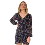 Eve | Vestido corto azul marino