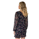 Eve | Vestido corto azul marino