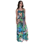 Judy | Vestido largo estampado