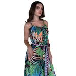 Judy | Vestido largo estampado