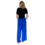 Irene | Pantalón sastre amplio azul rey