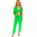Mae | Conjunto verde neón