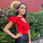 Lisa | Pantiblusa rojo